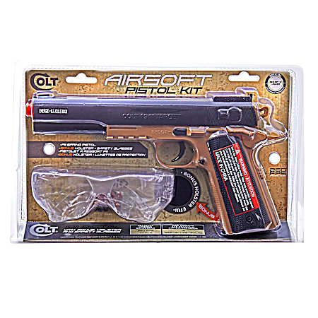 Black/Tan 1911 Spring Pistol Kit