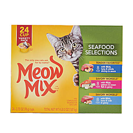 Seafood Selections Variety Wet Cat Food - 24 Pk