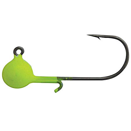 Triple Threat Crappie Jig - Chartreuse