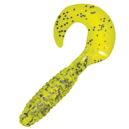 Lunker Grub - Chartreuse Salt & Pepper