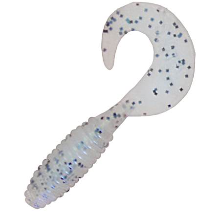 Lunker Grub - Blue Pearl/Pepper