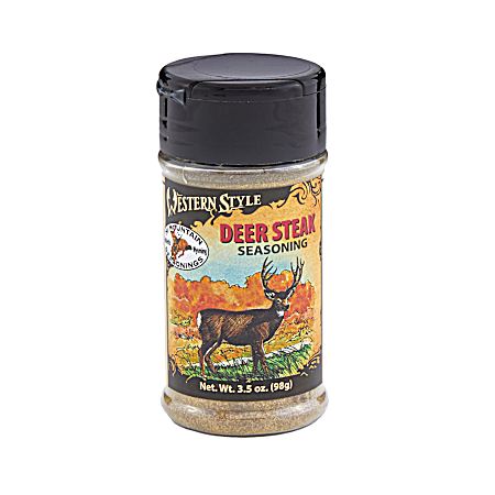 Western Style Deer Steak Seasoning - 3.5 Oz.