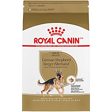 German Shepard Adult Dry Dog Food, 30 lbs