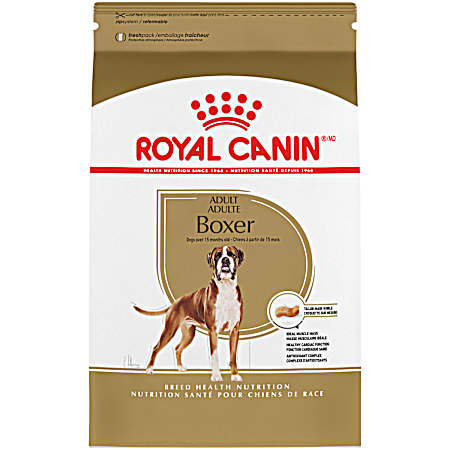 Boxer Adult Dry Dog Food, 30 lbs