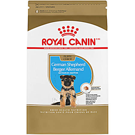 German Shepard Puppy Dry Dog Food, 32.5 lbs