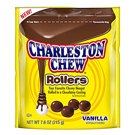 7.6 oz Vanilla Rollers Candy