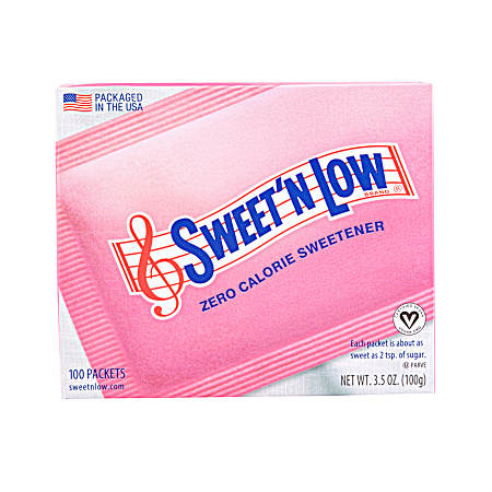 3.5 oz Zero Calorie Sweetener - 100 Pk