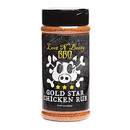 Loot N Booty - 13 oz Gold Star Chicken Rub