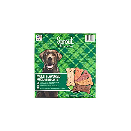 Multi-Flavored Medium Dog Biscuits, 10 lbs