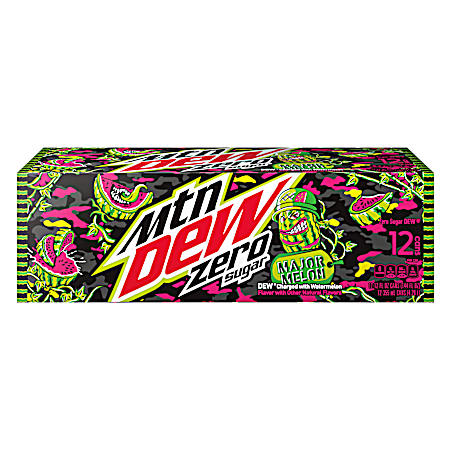 12 oz Major Melon Zero Soda - 12 pk