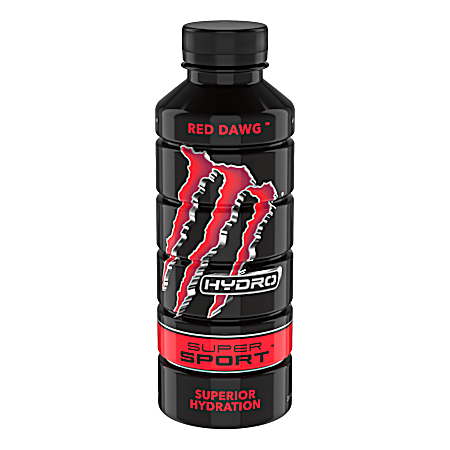 Monster Hydro 20 oz Super Sport Red Dawg