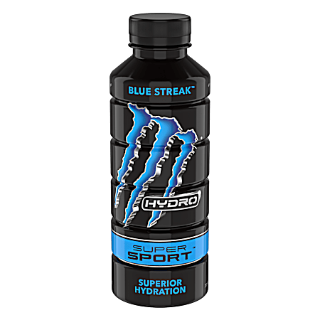 Monster Hydro 20 oz Super Sport Blue Streak