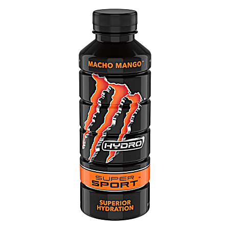 Monster Hydro 20 oz Super Sport Macho Mango