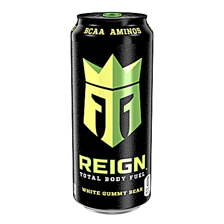 16 oz White Gummy Bear Energy Drink
