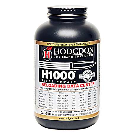 1 lb. H1000 Hodgdon Powder