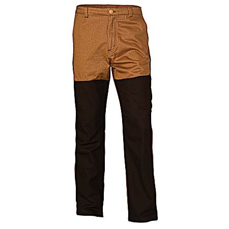 Men's Chocolate/Tan Upland Denim Pants