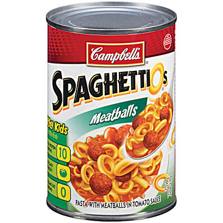 SpaghettiOs w/ Meatballs