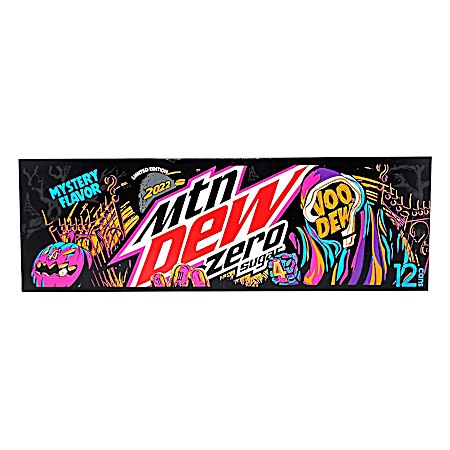 12 oz VooDew Zero Sugar Soda - 12 pk