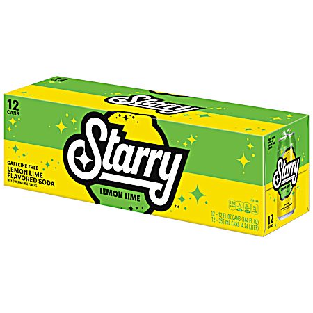 12 oz Lemon Lime Soda - 12 Pk