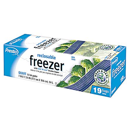 Quart Freezer Bags - 19 Ct