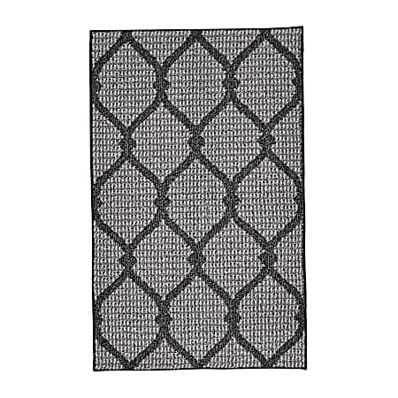 Cottage Kristabel Ebony Stone & linen Mat