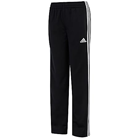 Little Boys' Black Dazzle Polyester Athletic Pants