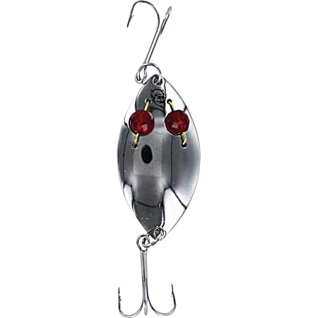 Wiggler Red Eye Spoon - Nickel