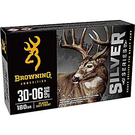 30-06 SPRG Silver Series 180gr SP - 20 rds