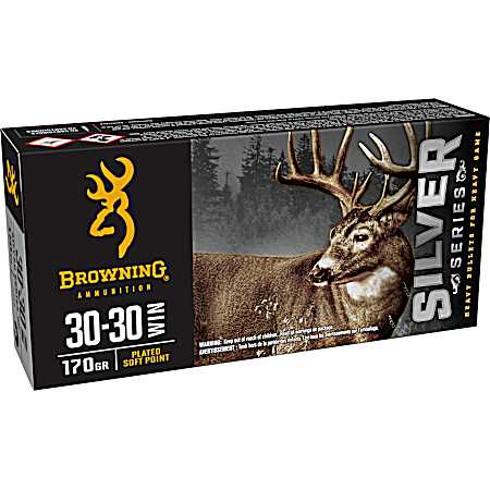 30-30 Win Silver Series 170gr SP - 20 rds