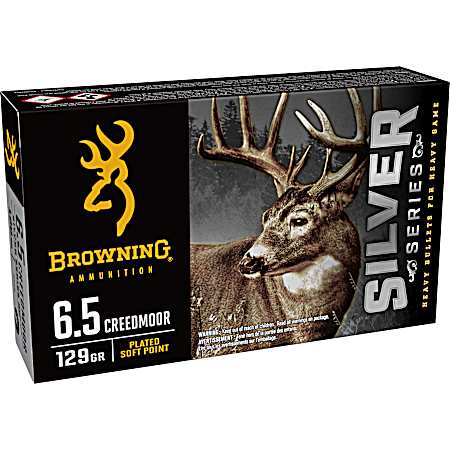 6.5 Creedmoor Silver Series 129gr SP - 20 rds