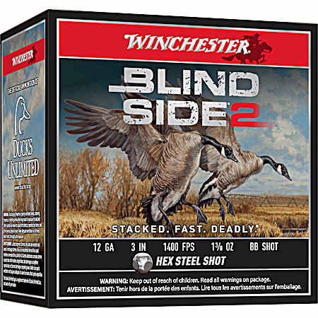 12Ga 3 in. BB  Blind Side 2 1-3/8 oz - 25 Rounds