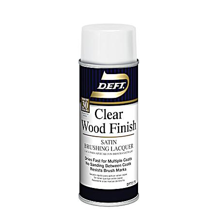 Clear Wood Finish Brushing Lacquer