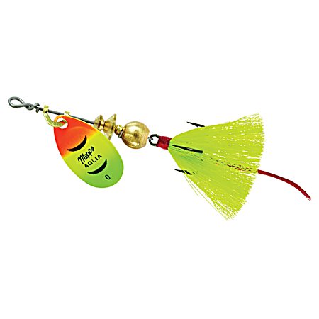 Hot Firetiger/Yellow Dressed Aglia Spinner