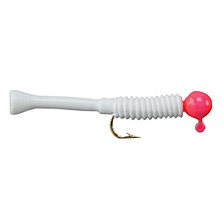 Mini-Mite Jig & Tail Pack - Pink/White