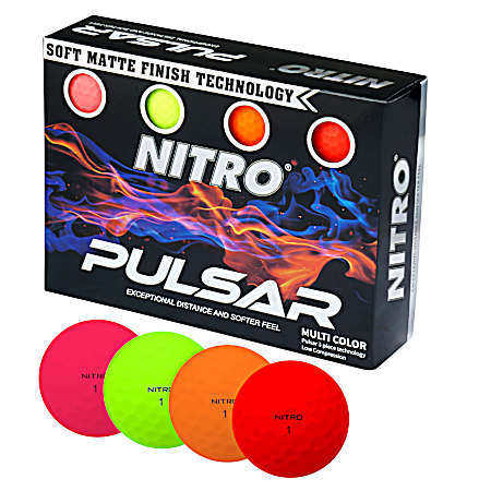 Pulsar Golf Ball - 12 Pk