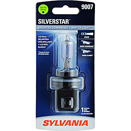SilverStar Halogen Headlight Bulb - 9007STBP