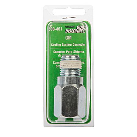 Quick Disconnect GM Cooling System Connector - 801-401