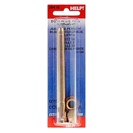 Door Hinge Pin & Bushing Kit - 1 Pin, 2 Bushings & 1 Clip