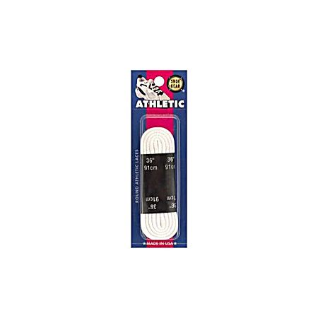 White Athletic Laces