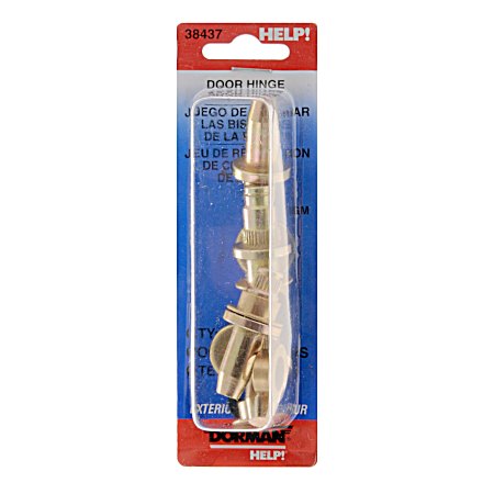 Door Hinge Pin & Bushing Kit - 4 Pins, 4 Bushings, 2 Washers & 4 Clips