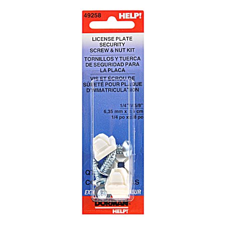 License Plate Retainer Screw Kit - 49258