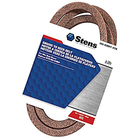 OEM Replacement Engine to Deck Belt Replaces MTD 954-0486A