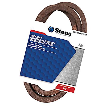 OEM Replacement Deck Belt Replaces MTD 954-0329A