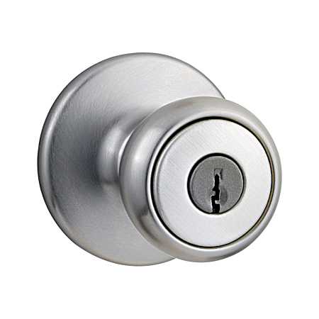 Tylo Entry Door Knob - Satin Chrome