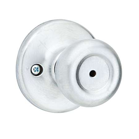 Tylo Bedroom/Bath Door Knob - Satin Chrome
