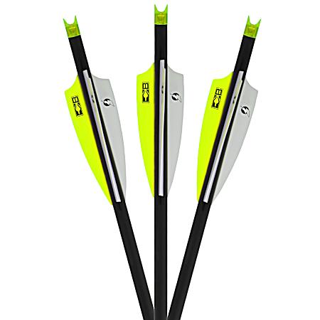 Lumen-Arrow Carbon Bolt X Vanes 20 inch - Green
