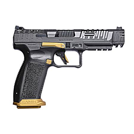 9mm SFX Rival Grey-Gold Pistol