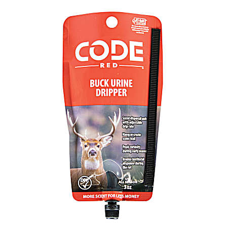 3 oz Code Red Buck Urine Dripper