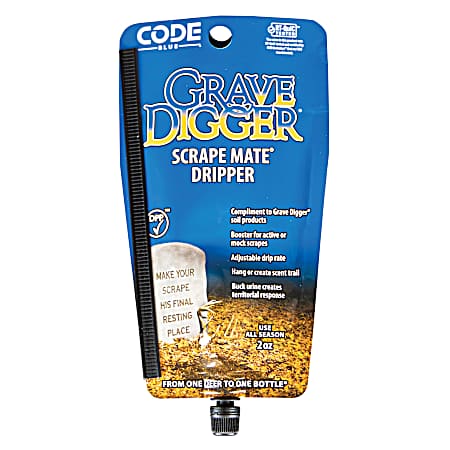 2 oz Grave Digger Scrape Mate Dripper