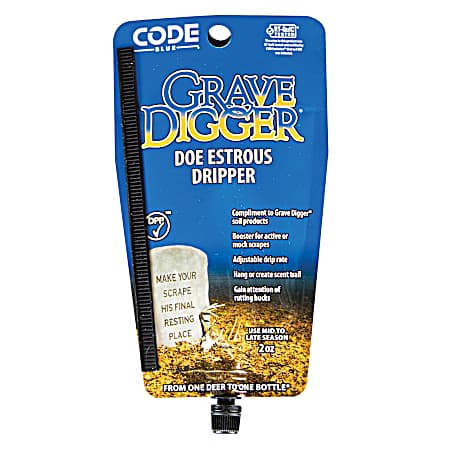 2 oz Grave Digger Doe Estrous Dripper